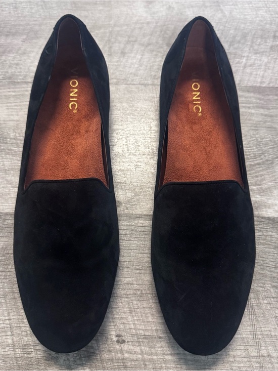 Vionic Willa Slip On Black Suede Loafer NWOB Womens Sz. 11 main image 9